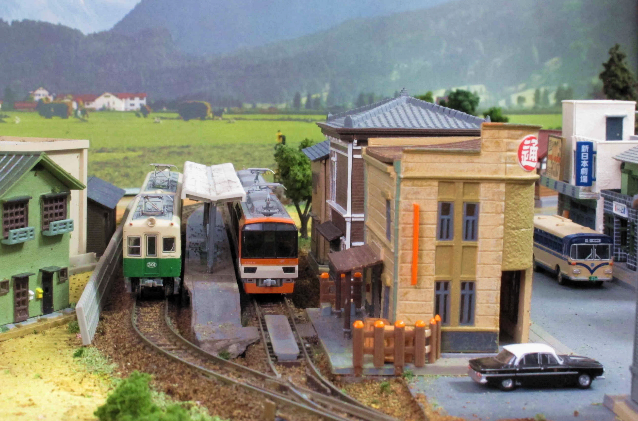 Nゲージレイアウトのシーンから 最終版 | 畑川 治の車・鉄道そして旅