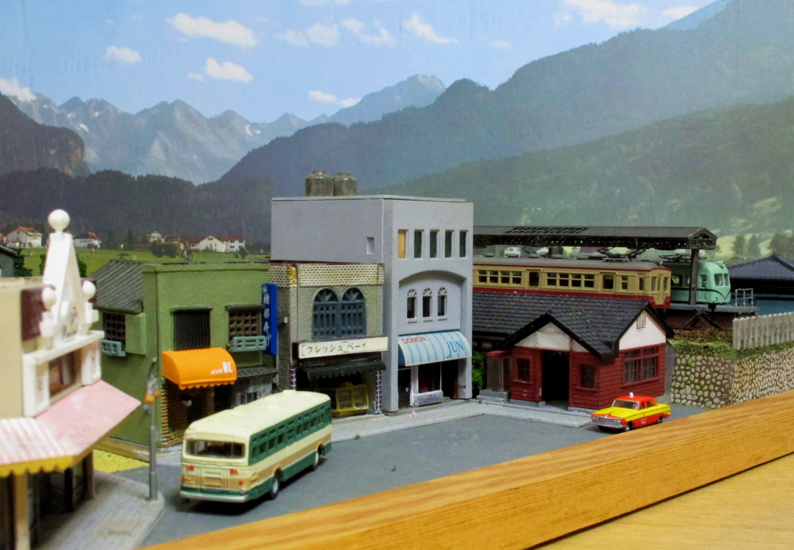 Nゲージレイアウトのシーンから 最終版 | 畑川 治の車・鉄道そして旅